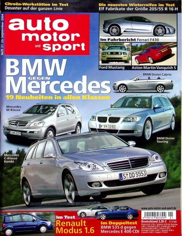 Deckblatt Auto Motor und Sport (21/2004)